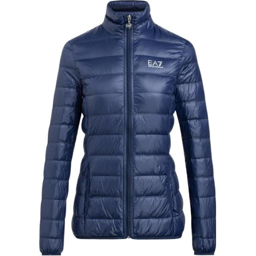 EMPORIO ARMANI Женская темно-синяя пуховая куртка
EMPORIO ARMANI Женская темно-синяя пуховая куртка