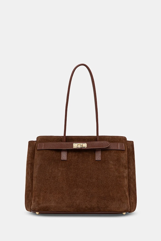 Замшевая сумка Answear.LAB, коричневый
Замшевая сумка Answear.LAB, коричневый