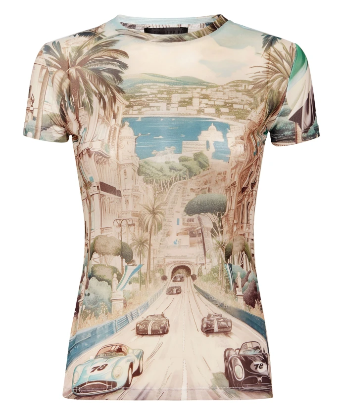 Футболка из тюля Philipp Plein, мультиколор
Футболка из тюля Philipp Plein, мультиколор