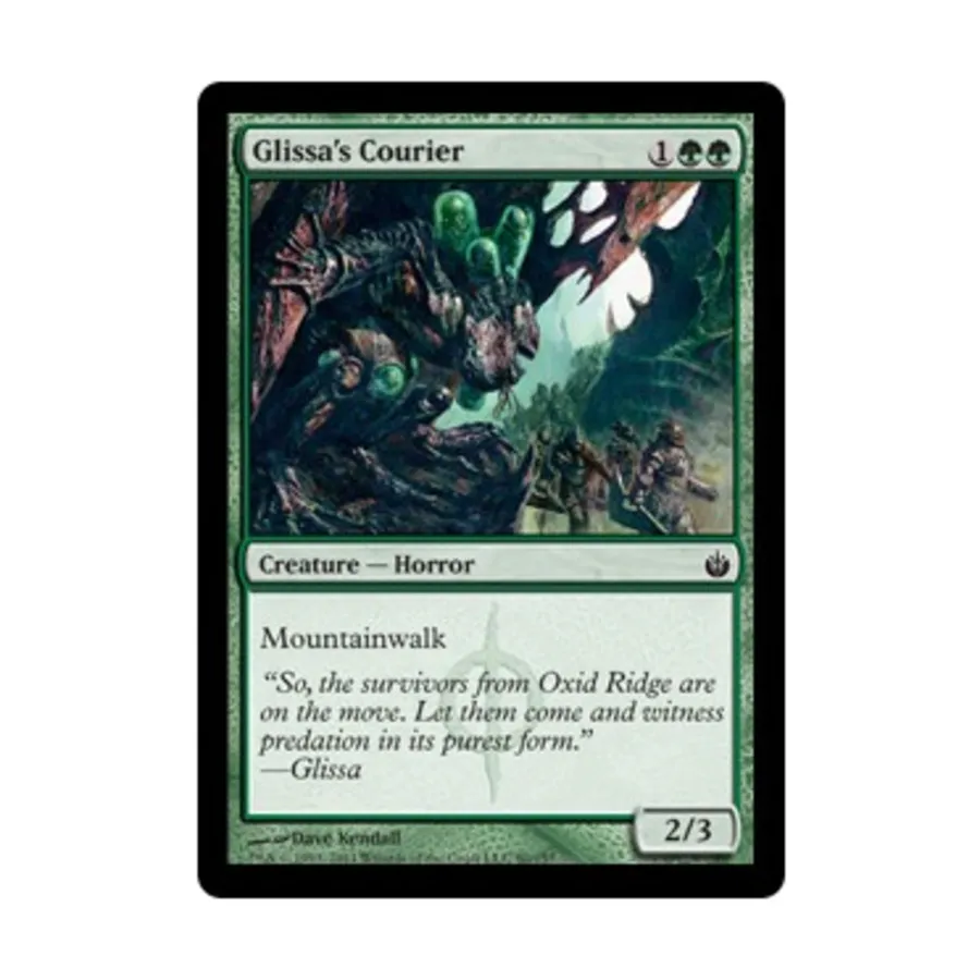 CCG Курьер Глиссы (С) (фольга), MTG - Mirrodin Besieged
CCG Курьер Глиссы (С) (фольга), MTG - Mirrodin Besieged