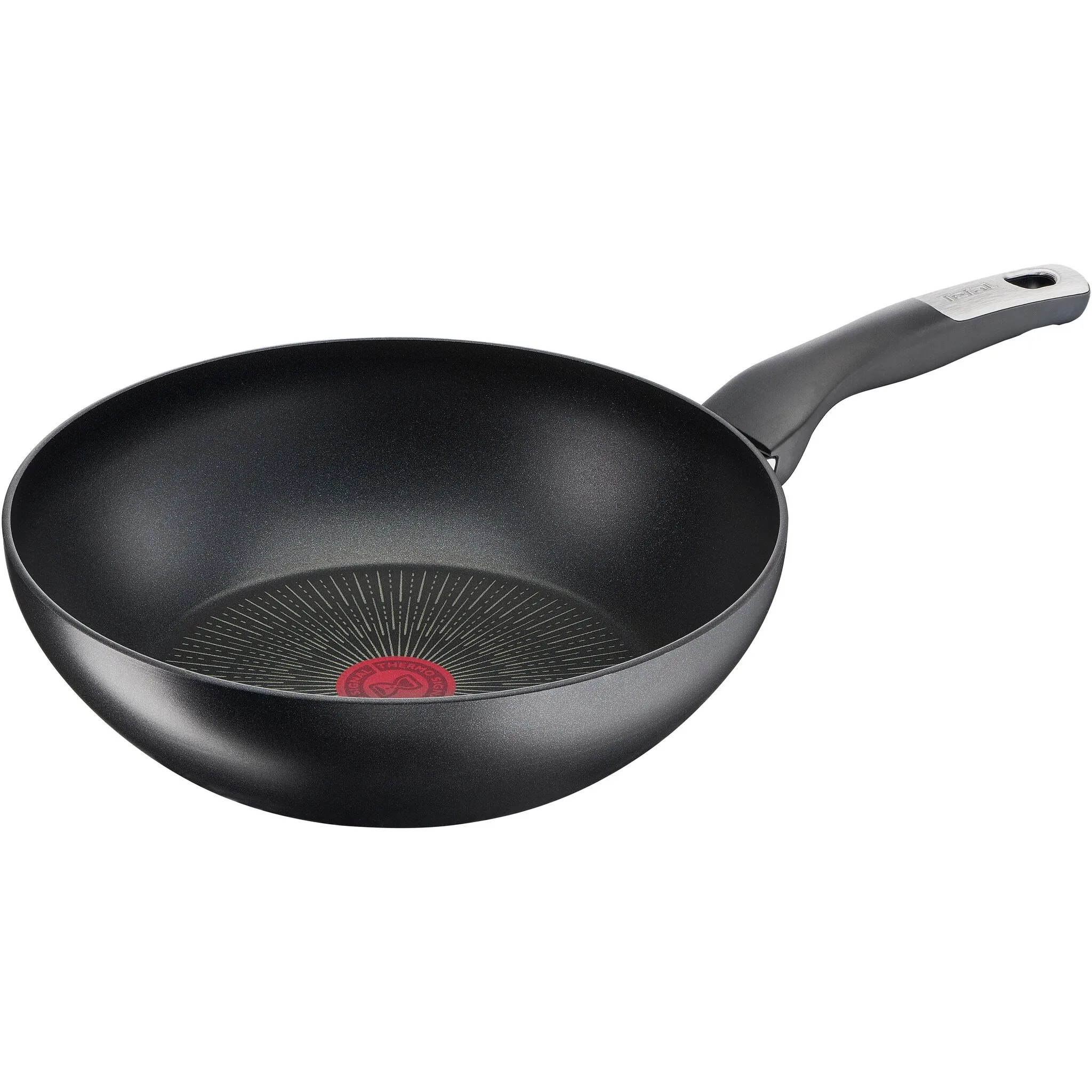 Tefal Вок «Unlimited», алюминий, устойчивый к царапинам, индукционный, индикатор температуры, сделано во Франции, Ø 28 см, черный
Tefal Вок «Unlimited», алюминий, устойчивый к царапинам, индукционный, индикатор температуры, сделано во Франции, Ø 28 см, черный