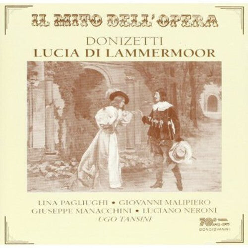 CD диск Donizetti / Pagliughi / Malipiero: Lucia Di Lammermoor
CD диск Donizetti / Pagliughi / Malipiero: Lucia Di Lammermoor