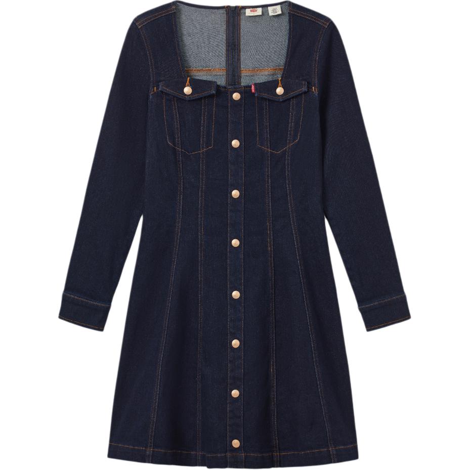 Levis Левис Платье с длинными рукавами женское Navy Blue
Levis Левис Платье с длинными рукавами женское Navy Blue
