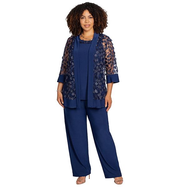 Женский костюм-тройка с цветочным кружевом Plus Size Catherines
Женский костюм-тройка с цветочным кружевом Plus Size Catherines