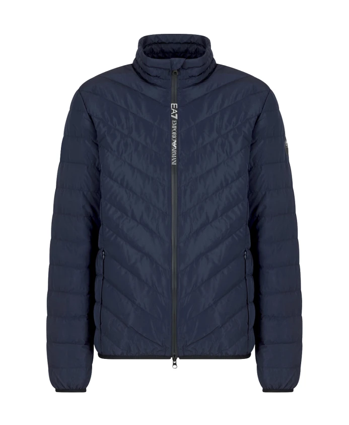 Стеганая пуховая куртка синего цвета с шевронным узором Emporio Armani Ea7, синий
Стеганая пуховая куртка синего цвета с шевронным узором Emporio Armani Ea7, синий