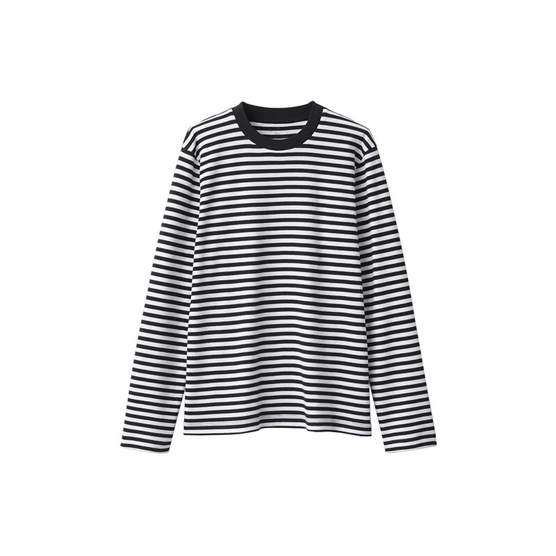 Футболка женская Muji в двойную резинку, черный
Футболка женская Muji в двойную резинку, черный