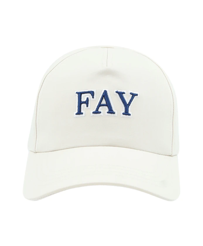 Хлопковая бейсболка Fay, белый
Хлопковая бейсболка Fay, белый
