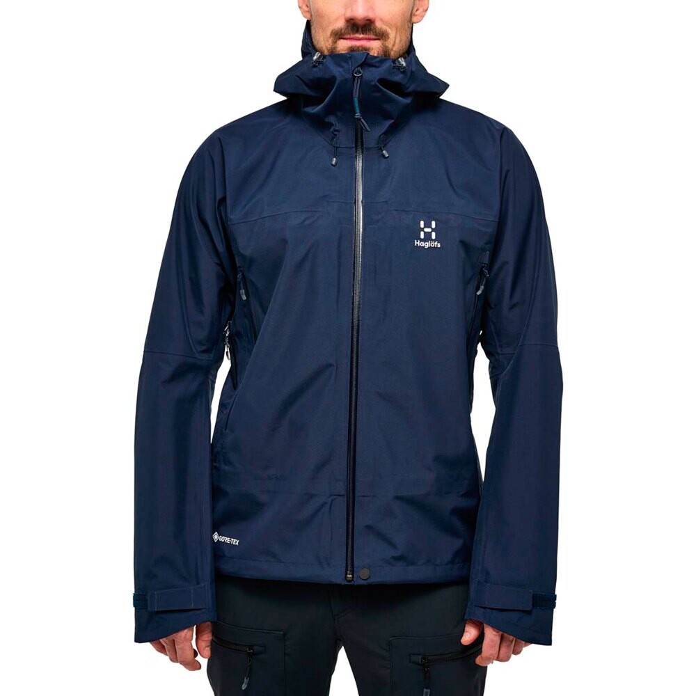 Куртка Haglöfs ROC Flash Goretex, синий
Куртка Haglöfs ROC Flash Goretex, синий