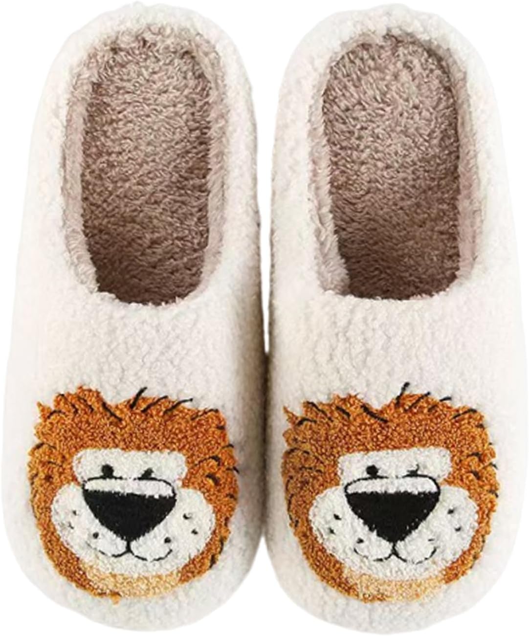 Женские и мужские тапочки с мягкой вставкой из мемори-пены, пушистые, теплые и комфортные, легкие, для дома и улицы, для пар Edobao, Lion Head
Женские и мужские тапочки с мягкой вставкой из мемори-пены, пушистые, теплые и комфортные, легкие, для дома и улицы, для пар Edobao, Lion Head