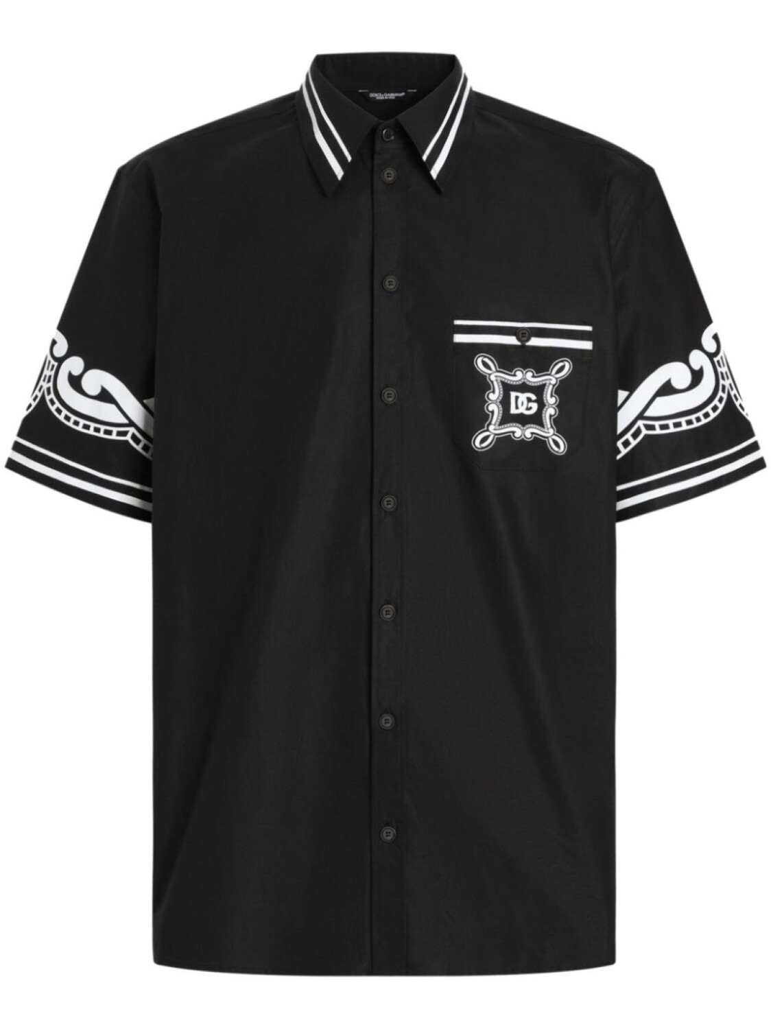 Рубашка из поплина с принтом Dolce & Gabbana, черный
Рубашка из поплина с принтом Dolce & Gabbana, черный