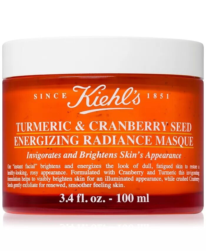 Придающая сияние маска с куркумой и семенами клюквы, 3,4 унции Kiehl'S Since 1851
Придающая сияние маска с куркумой и семенами клюквы, 3,4 унции Kiehl'S Since 1851