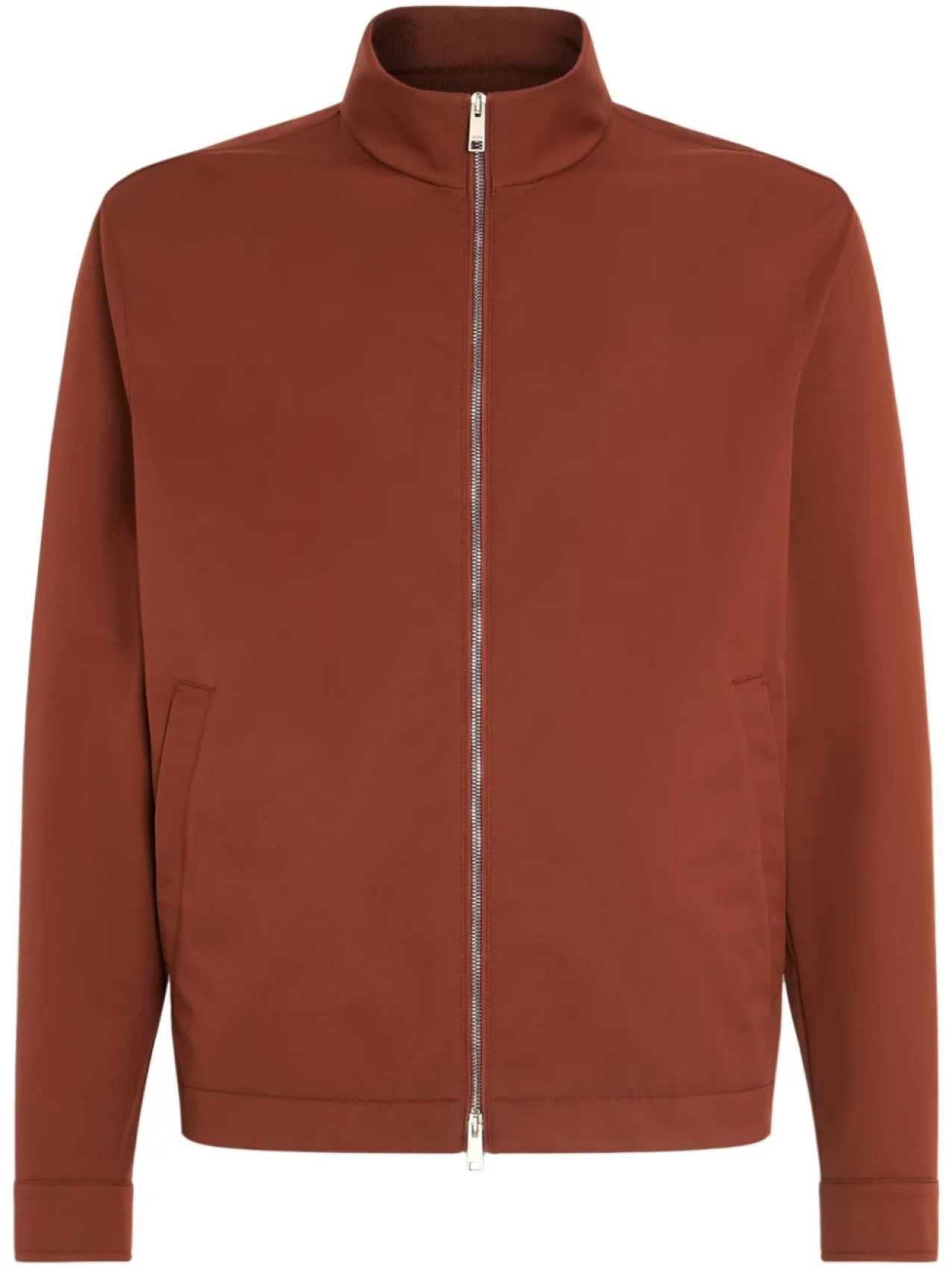 Zegna куртка на молнии с высоким воротником, красный
Zegna куртка на молнии с высоким воротником, красный