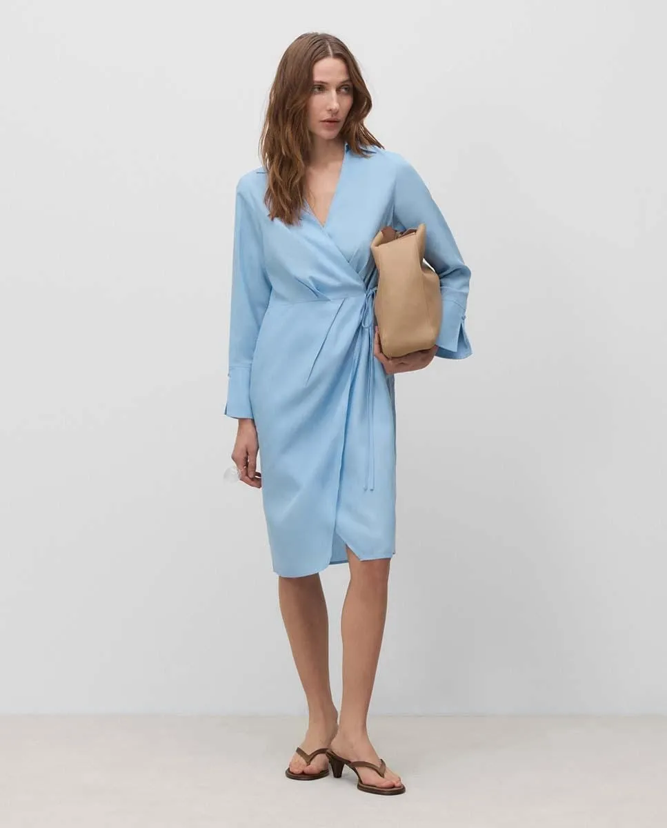 Короткое платье с запахом Simorra, синий
Короткое платье с запахом Simorra, синий