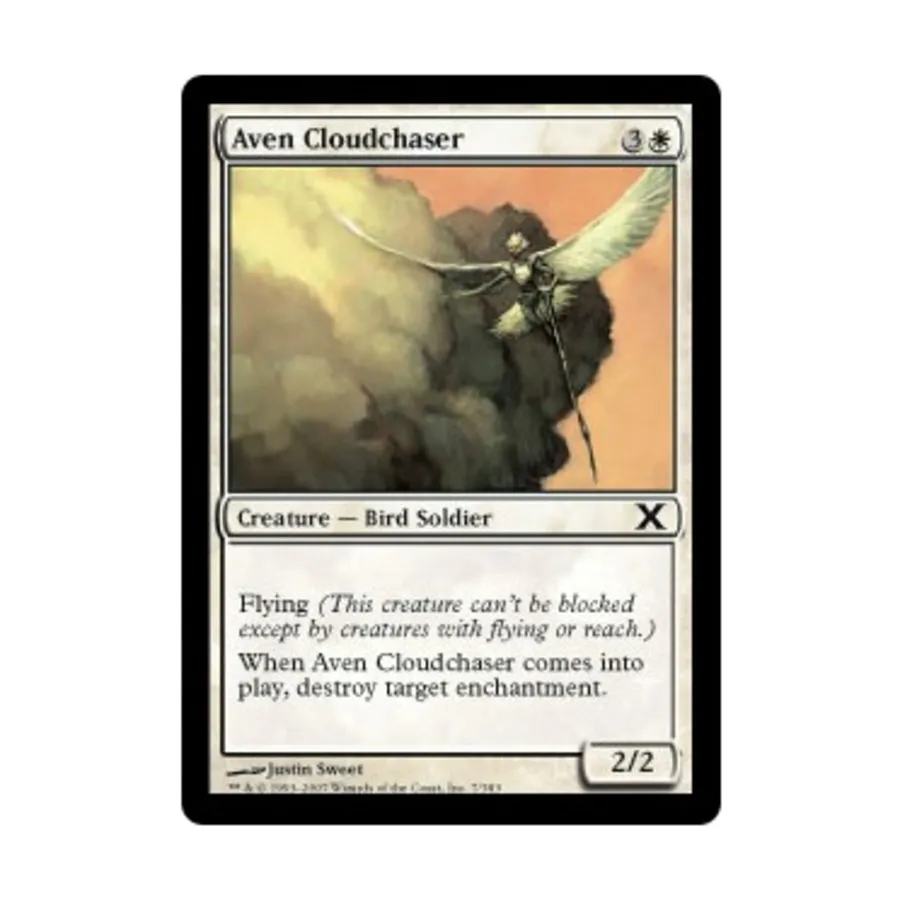 CCG Авен Cloudchaser (C) (Фольга), MTG - 10th Edition 
CCG Авен Cloudchaser (C) (Фольга), MTG - 10th Edition