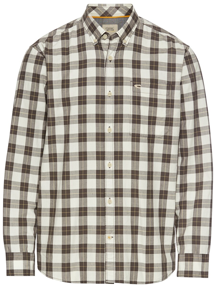 Рубашка обычного кроя на пуговицах CAMEL ACTIVE, цвет Grey/White 
Рубашка обычного кроя на пуговицах CAMEL ACTIVE, цвет Grey/White