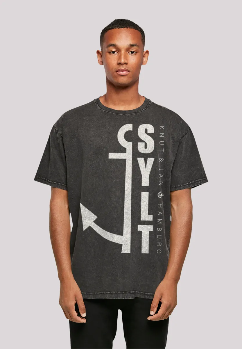 F4NT4STIC Футболка "Sylt Anker Knut & Jan Hamburg", принт, черный
F4NT4STIC Футболка "Sylt Anker Knut & Jan Hamburg", принт, черный