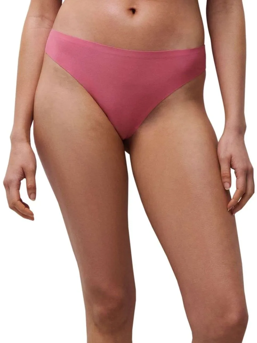 Бесшовное белье танга с эффектом второй кожи из коллекции SoftStretch Chantelle, розовый 
Бесшовное белье танга с эффектом второй кожи из коллекции SoftStretch Chantelle, розовый