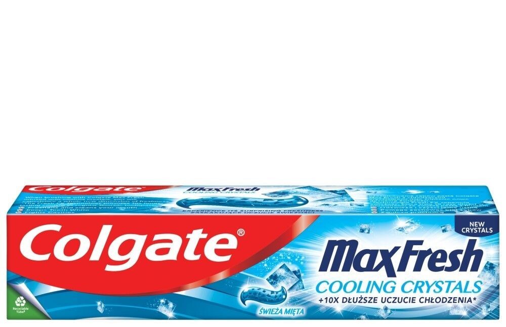 Зубная паста Colgate Max Fresh Cooling Crystals, 75 мл
Зубная паста Colgate Max Fresh Cooling Crystals, 75 мл