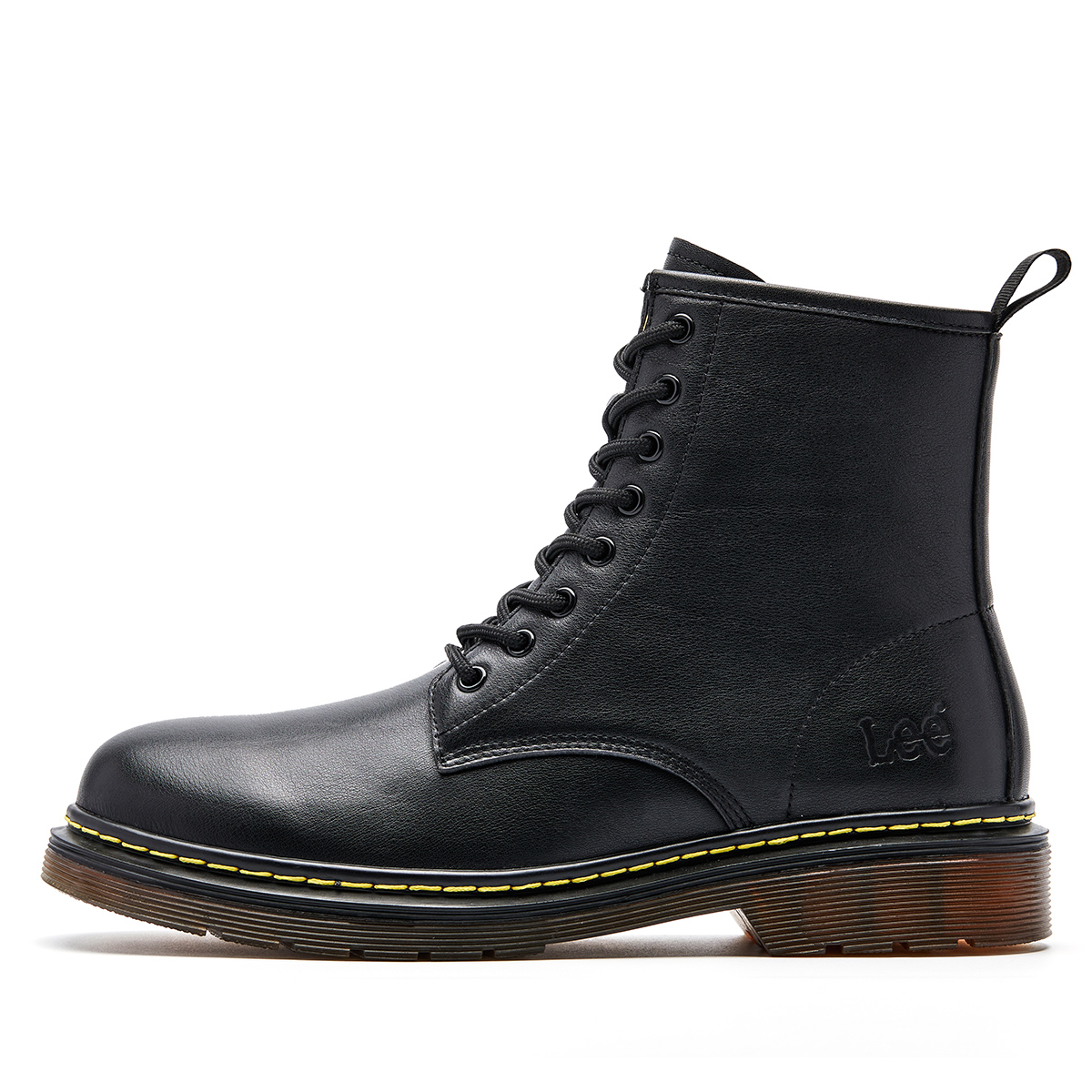 Lee Винтажные рабочие ботинки Martin мужские черные с черной флисовой подкладкой, цвет Black Fleece-Lined
Lee Винтажные рабочие ботинки Martin мужские черные с черной флисовой подкладкой, цвет Black Fleece-Lined