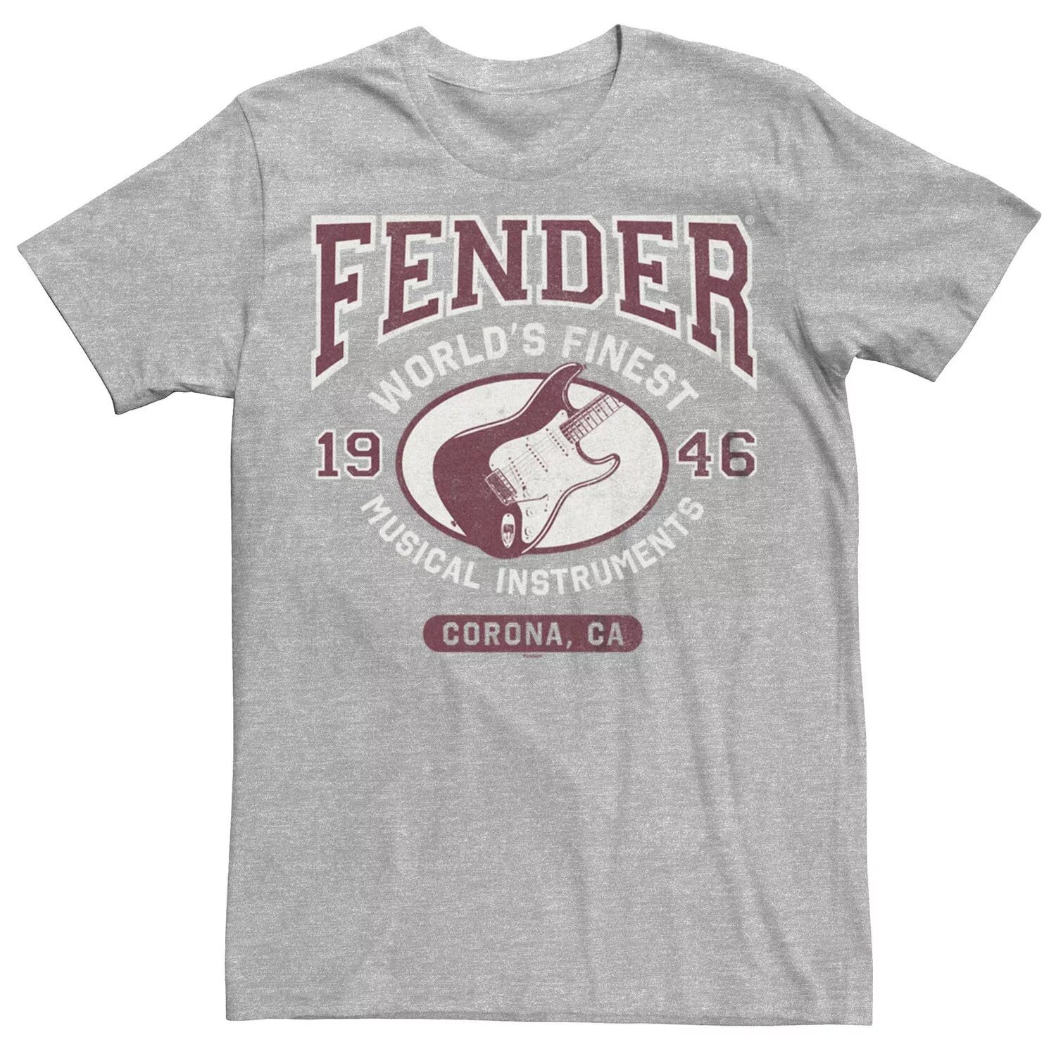 Мужская футболка с логотипом Fender Fine Instrument Collegiate Licensed Character
Мужская футболка с логотипом Fender Fine Instrument Collegiate Licensed Character