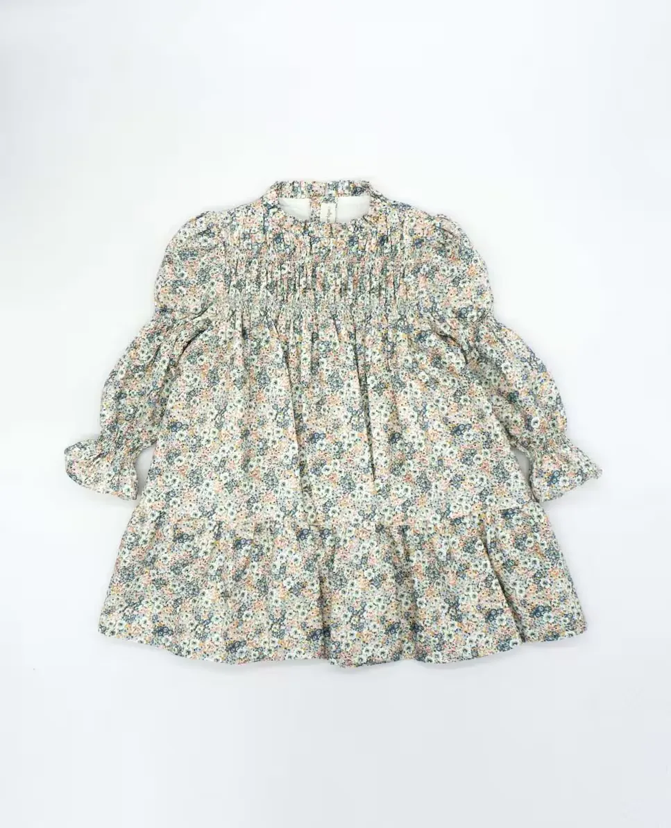 Хлопковое платье для девочки с цветочным принтом Fina Ejerique, цвет Verde Agua
Хлопковое платье для девочки с цветочным принтом Fina Ejerique, цвет Verde Agua