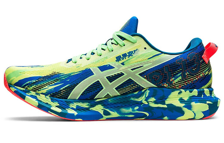Кроссовки Asics Noosa Tri 13, желтый/зеленый 
Кроссовки Asics Noosa Tri 13, желтый/зеленый