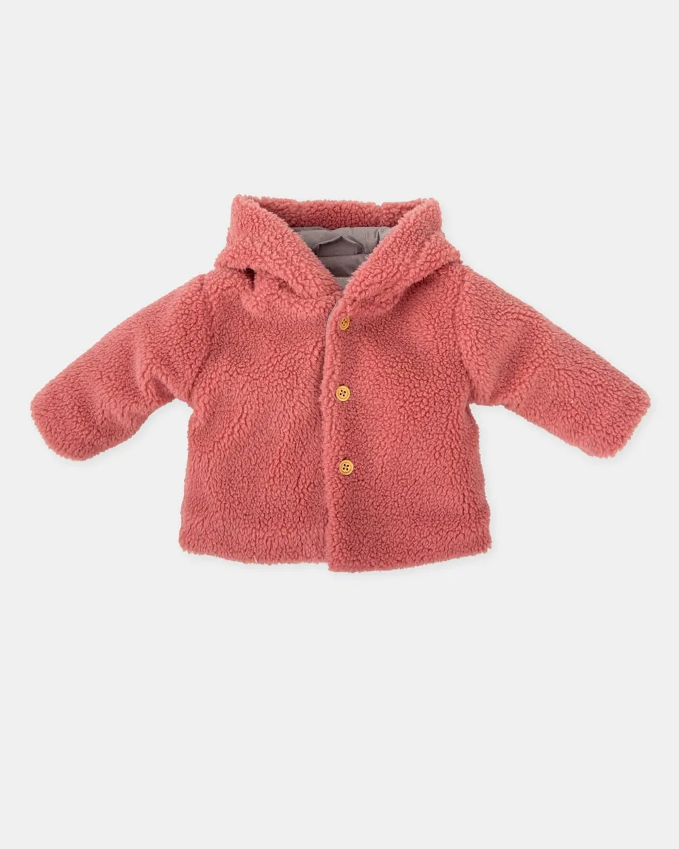 Детская куртка с капюшоном из шерсти ягненка с лепестковым капюшоном Tutto Piccolo, розовый
Детская куртка с капюшоном из шерсти ягненка с лепестковым капюшоном Tutto Piccolo, розовый