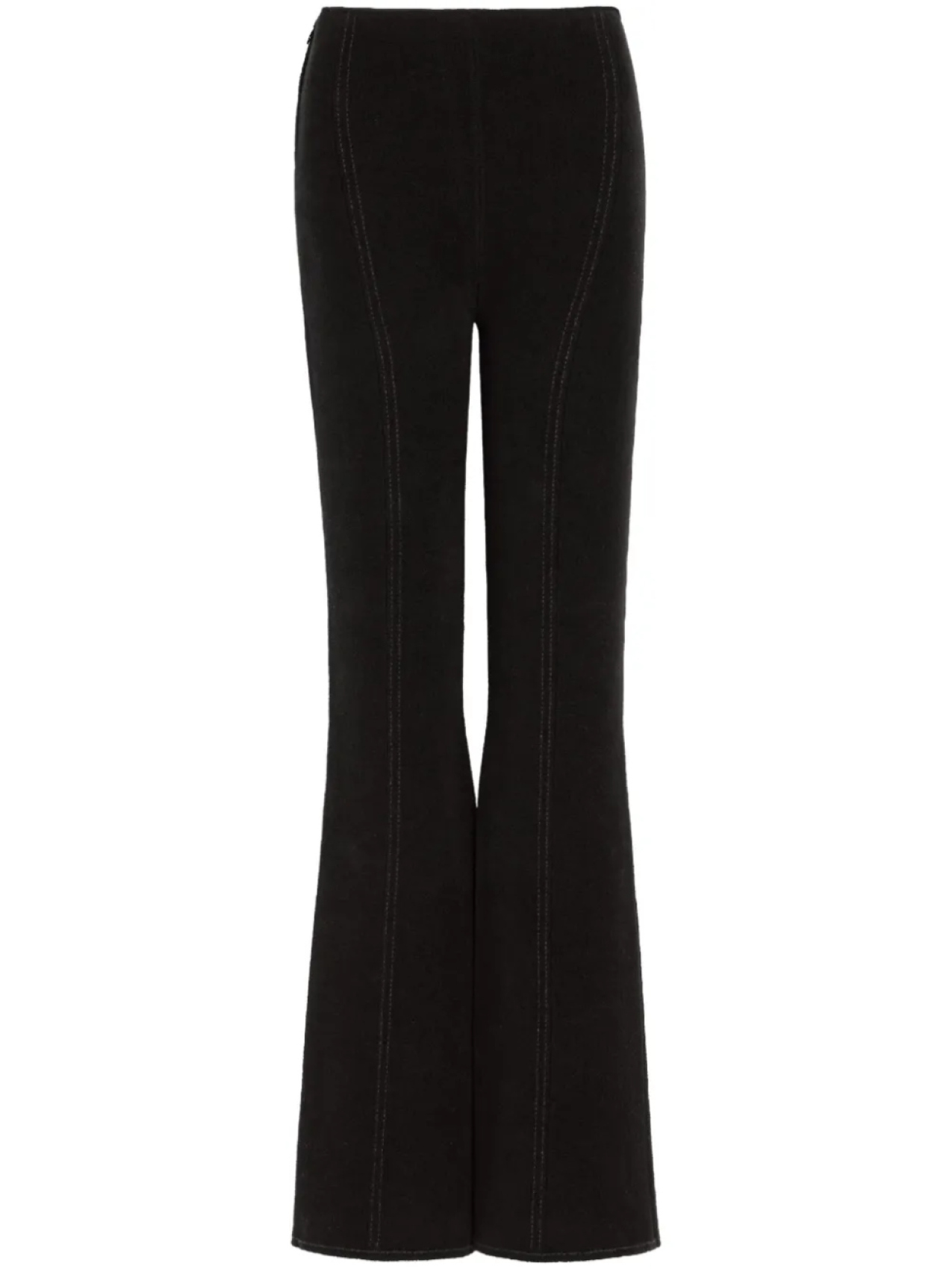 Barrie расклешенные брюки, черный
Barrie расклешенные брюки, черный