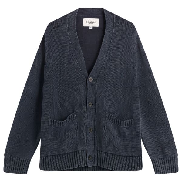 Кардиган с эффектом кислотной стирки Corridor, черный
Кардиган с эффектом кислотной стирки Corridor, черный