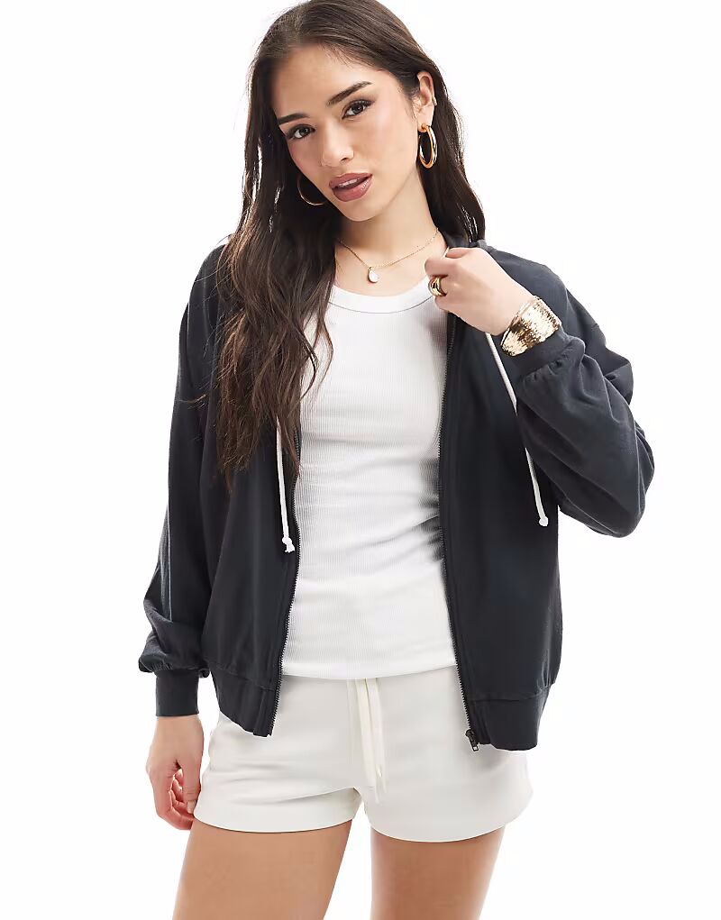 Легкая, супермягкая толстовка с капюшоном Cotton On черного цвета Cotton:On
Легкая, супермягкая толстовка с капюшоном Cotton On черного цвета Cotton:On