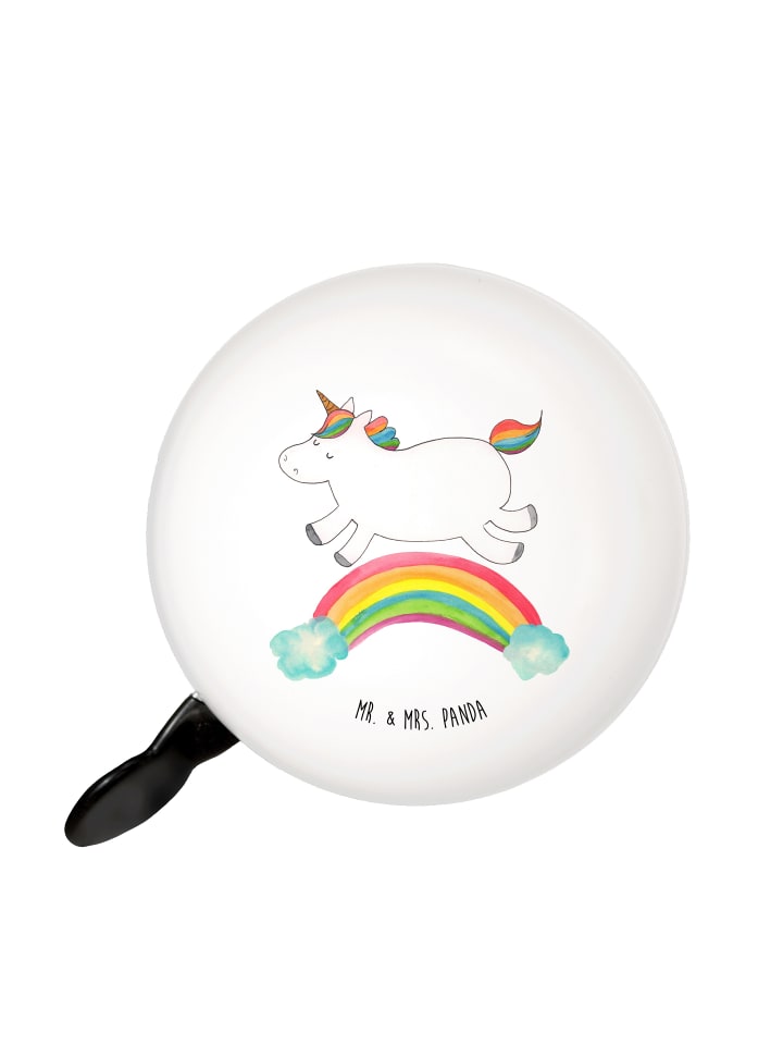 Mr. & Mrs. Panda Велосипедный звонок «Единорог и радуга» без надписи, белого цвета
Mr. & Mrs. Panda Велосипедный звонок «Единорог и радуга» без надписи, белого цвета