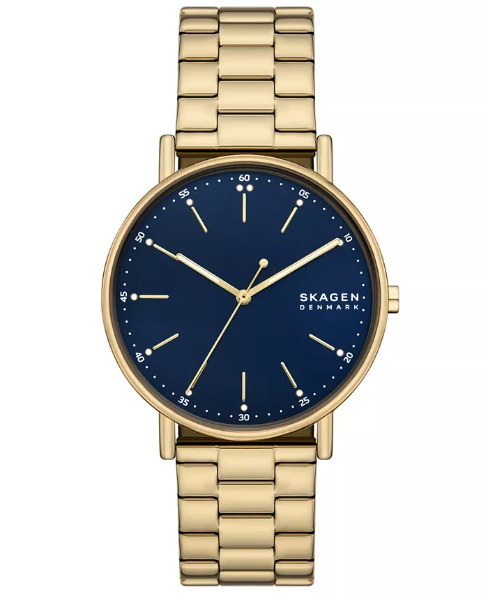 Мужские часы Signatur Gold из нержавеющей стали, 40mm Skagen
Мужские часы Signatur Gold из нержавеющей стали, 40mm Skagen
