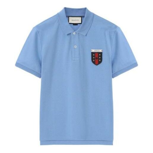 Футболка ribbon shield short sleeve polo shirt for men blue Gucci, голубой
Футболка ribbon shield short sleeve polo shirt for men blue Gucci, голубой