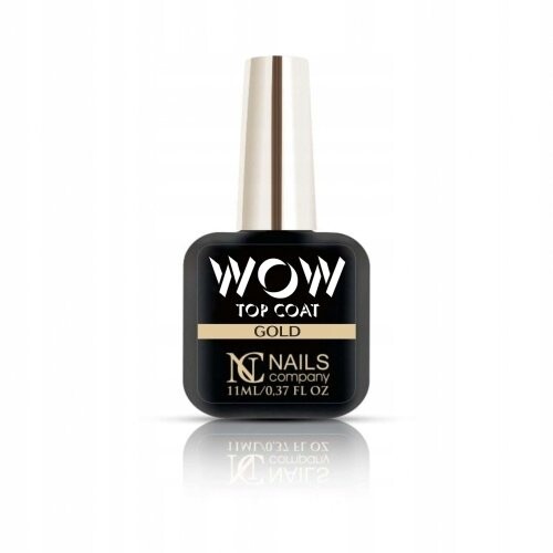 Гибридный лак Top WOW Coat Gold, 11 мл NC Nails
Гибридный лак Top WOW Coat Gold, 11 мл NC Nails