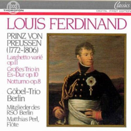 CD диск Ferdinand / Gobel Trio Berlin: Larghetto Variations / Grobes Trio
CD диск Ferdinand / Gobel Trio Berlin: Larghetto Variations / Grobes Trio
