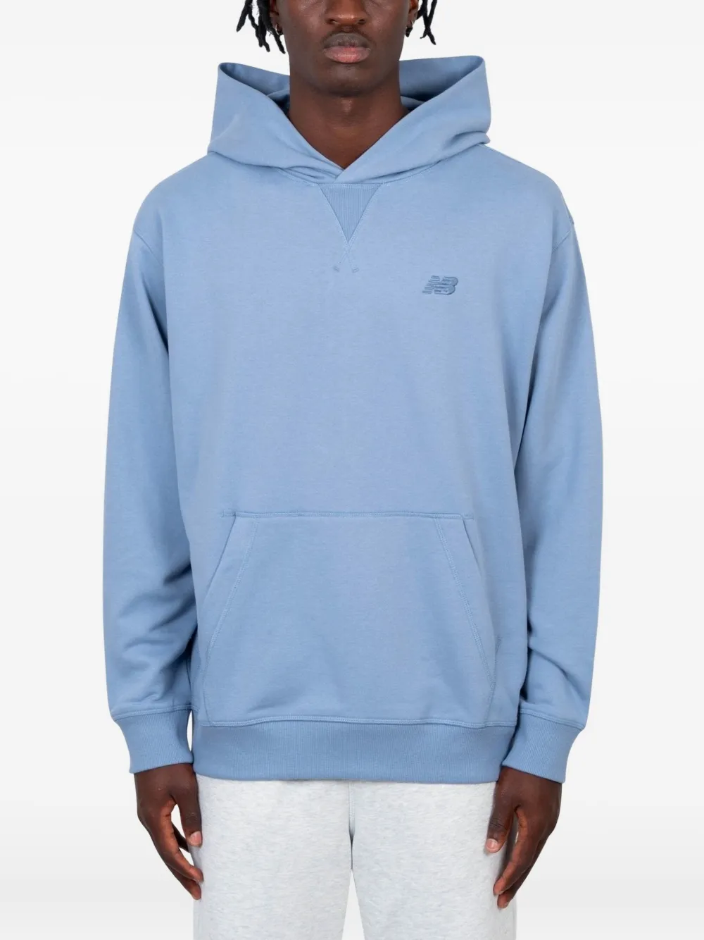 Худи с вышитым логотипом New Balance, синий
Худи с вышитым логотипом New Balance, синий