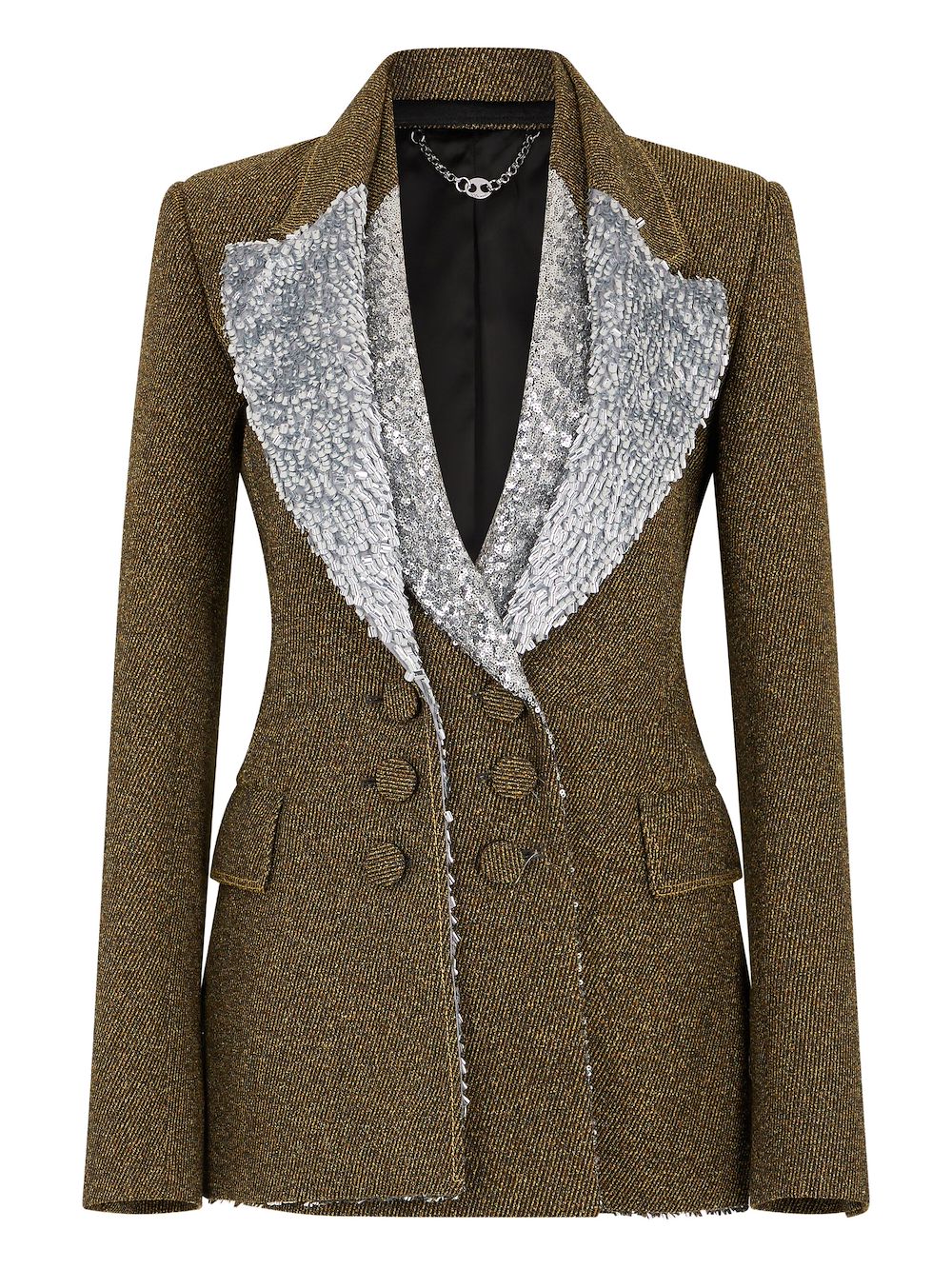 Пиджак с пайетками Rabanne, зеленый
Пиджак с пайетками Rabanne, зеленый
