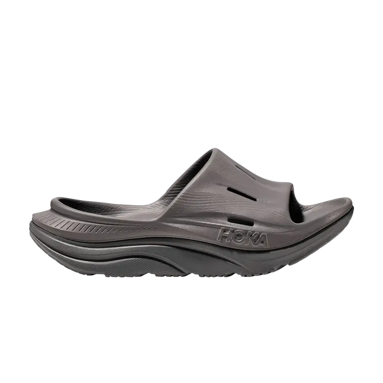 Кроссовки HOKA Ora Recovery Slide 3 'Grey', серый 
Кроссовки HOKA Ora Recovery Slide 3 'Grey', серый