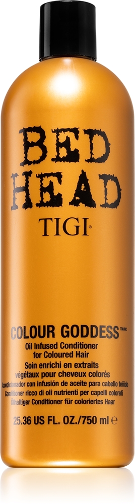 Кондиционер Bed Head Colour Goddess Oil для окрашенных волос Tigi, 750 мл
Кондиционер Bed Head Colour Goddess Oil для окрашенных волос Tigi, 750 мл
