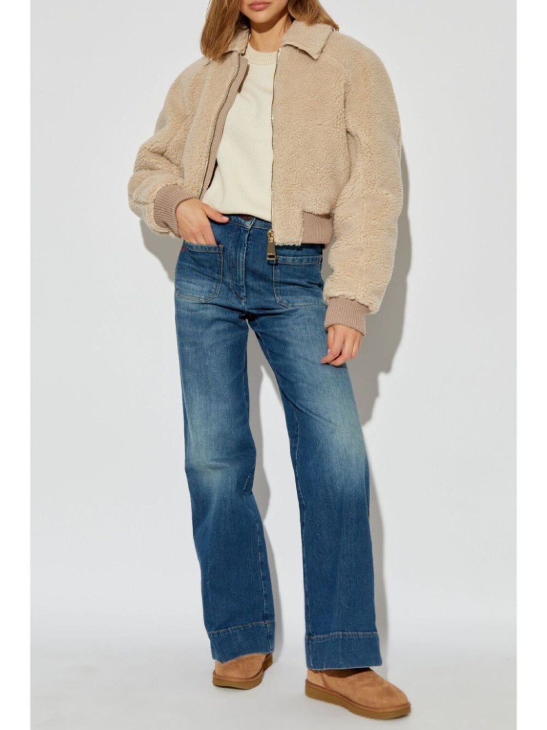 Khrisjoy куртка из искусственного меха на молнии, нейтральный цвет
Khrisjoy куртка из искусственного меха на молнии, нейтральный цвет