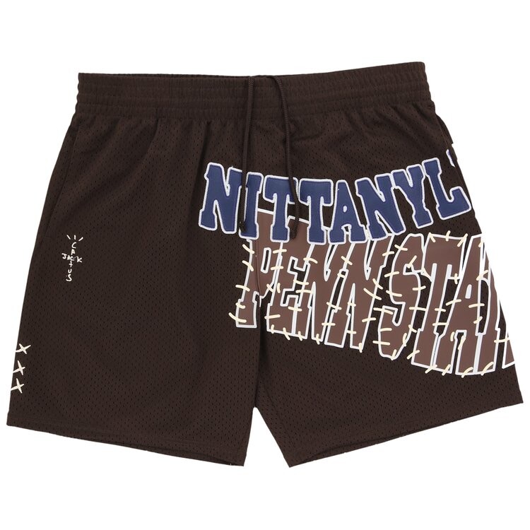 Шорты Cactus Jack By Travis Scott Cactus Jack by Travis Scott x Mitchell & Ness Penn State University Shorts, коричневый
Шорты Cactus Jack By Travis Scott Cactus Jack by Travis Scott x Mitchell & Ness Penn State University Shorts, коричневый