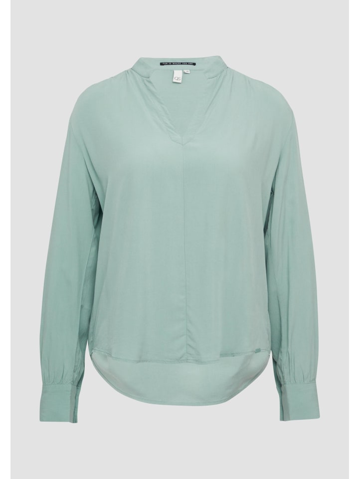 Блузка в цвете 7217_зеленый шалфей QS
Блузка в цвете 7217_зеленый шалфей QS