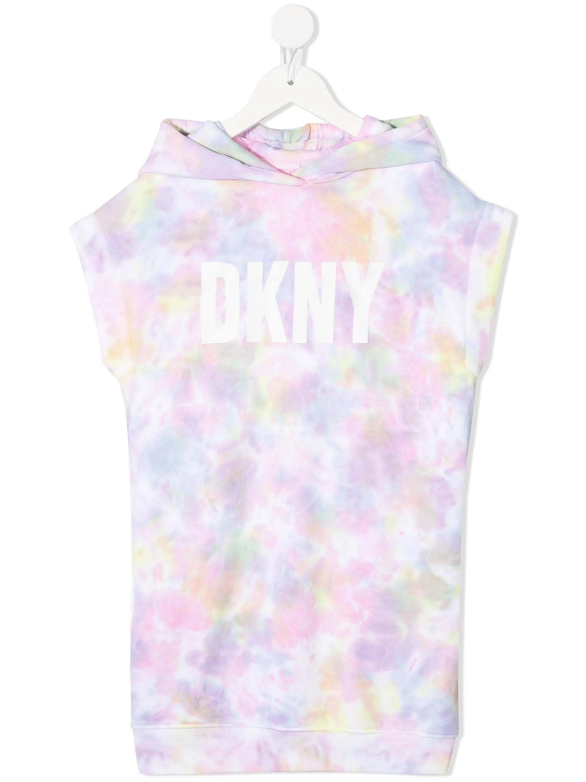 Платье с принтом тай-дай и логотипом Dkny Kids, розовый
Платье с принтом тай-дай и логотипом Dkny Kids, розовый