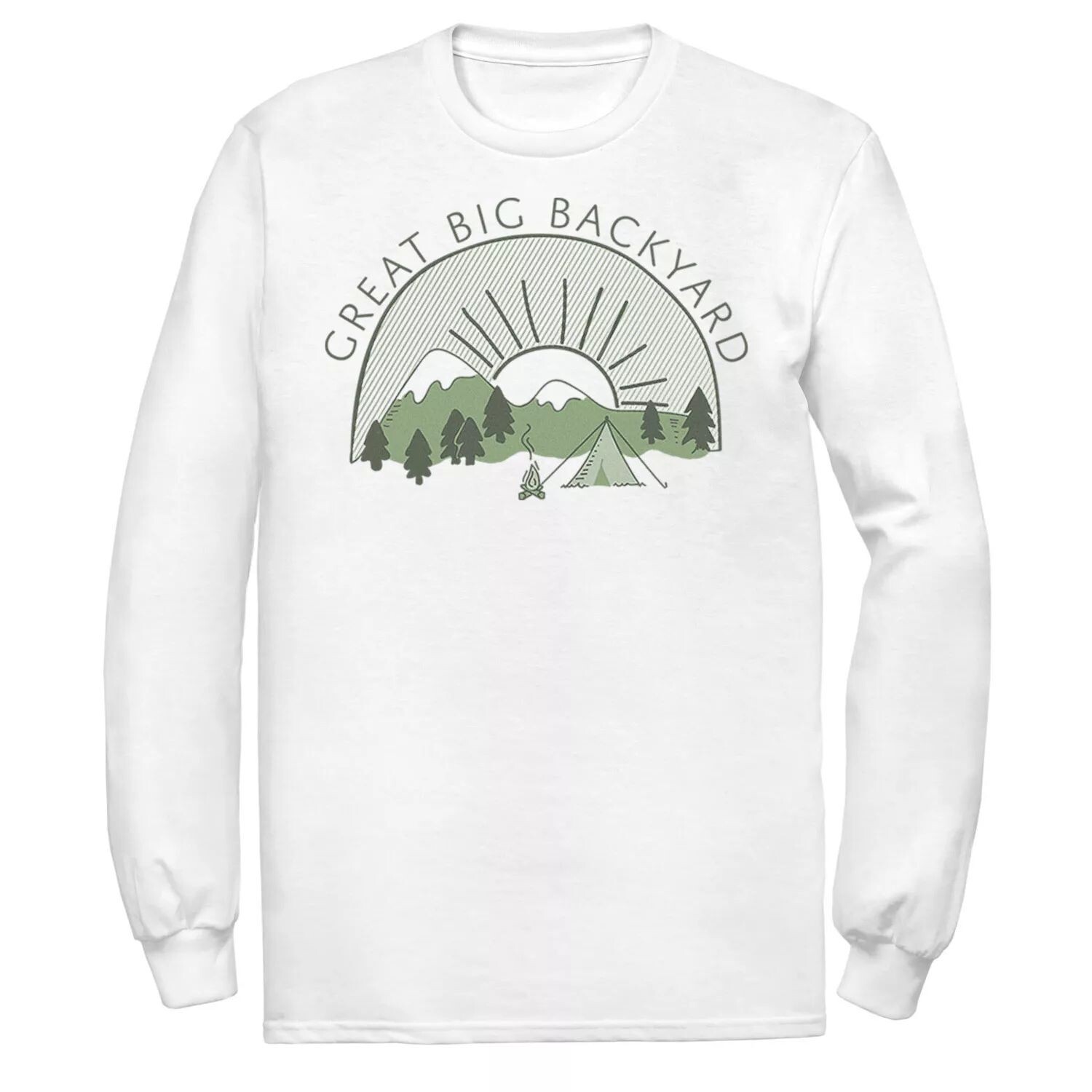 Мужская большая футболка для кемпинга на заднем дворе Licensed Character
Мужская большая футболка для кемпинга на заднем дворе Licensed Character