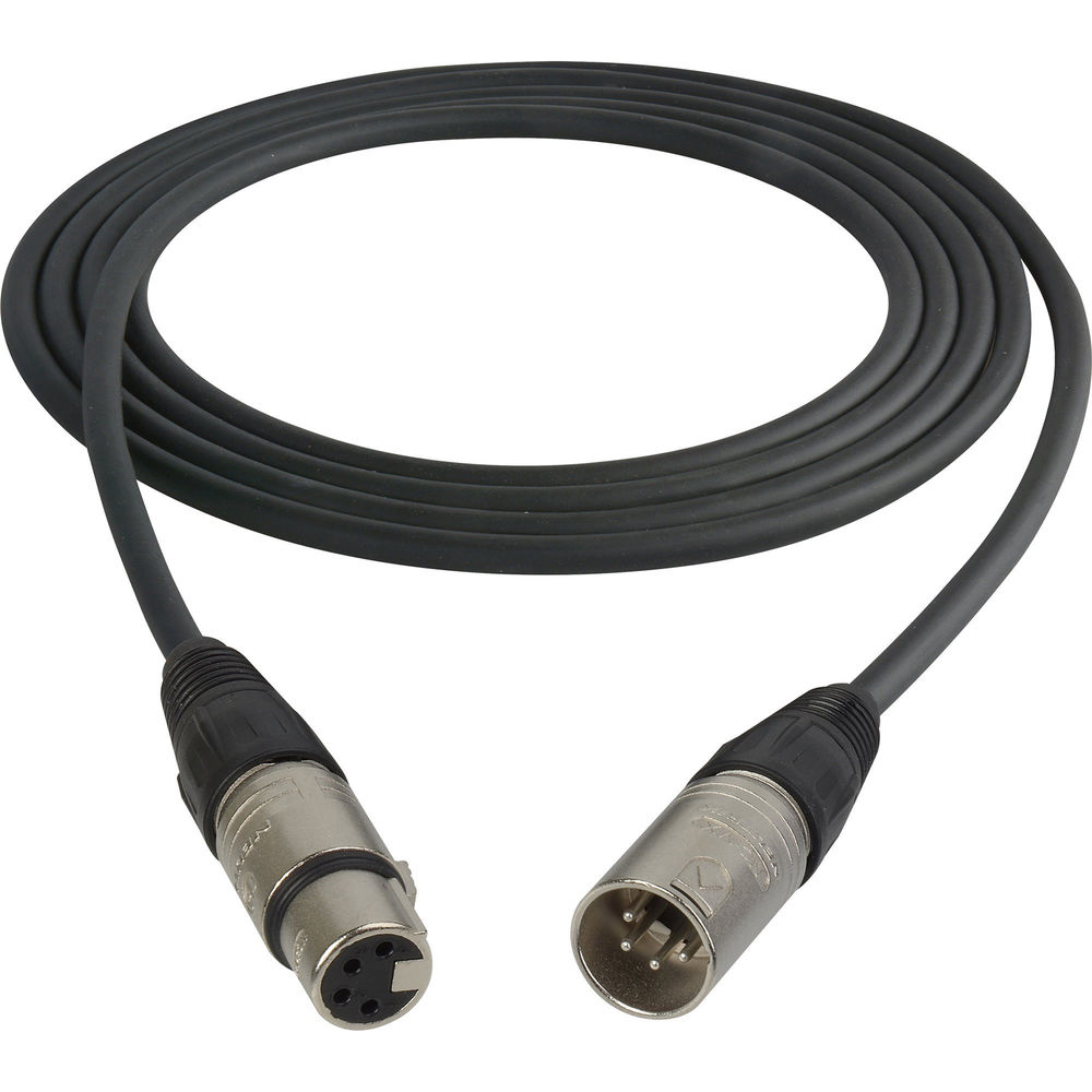 Sescom 4-Pin XLR Male to 4-Pin XLR Female Straight ICOMX4-MF-30
Sescom 4-Pin XLR Male to 4-Pin XLR Female Straight ICOMX4-MF-30