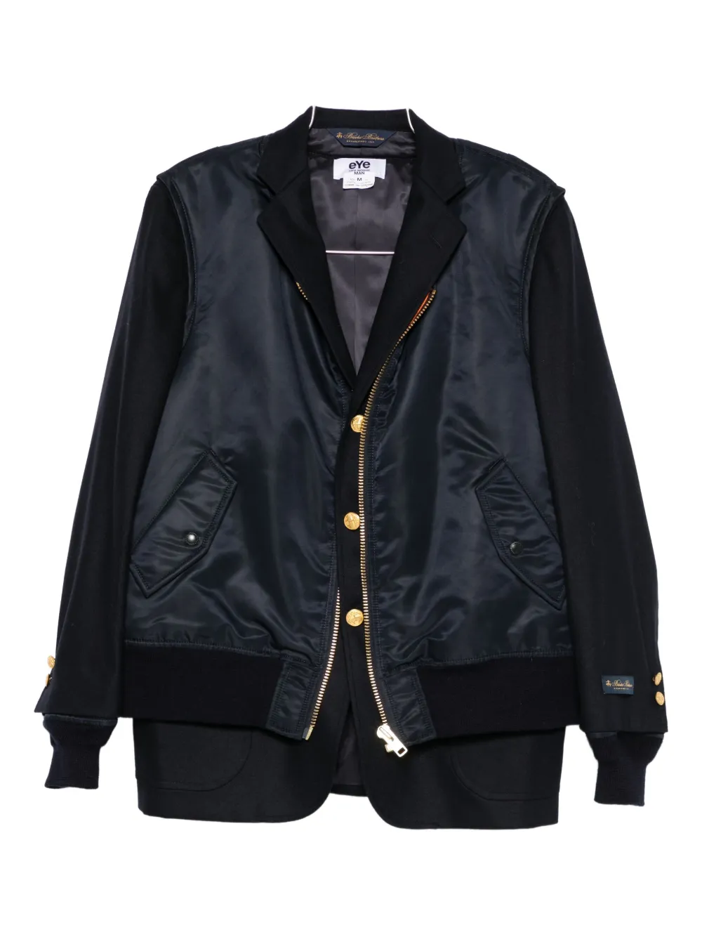 Бомбер с сатиновым покрытием Junya Watanabe Man, синий
Бомбер с сатиновым покрытием Junya Watanabe Man, синий