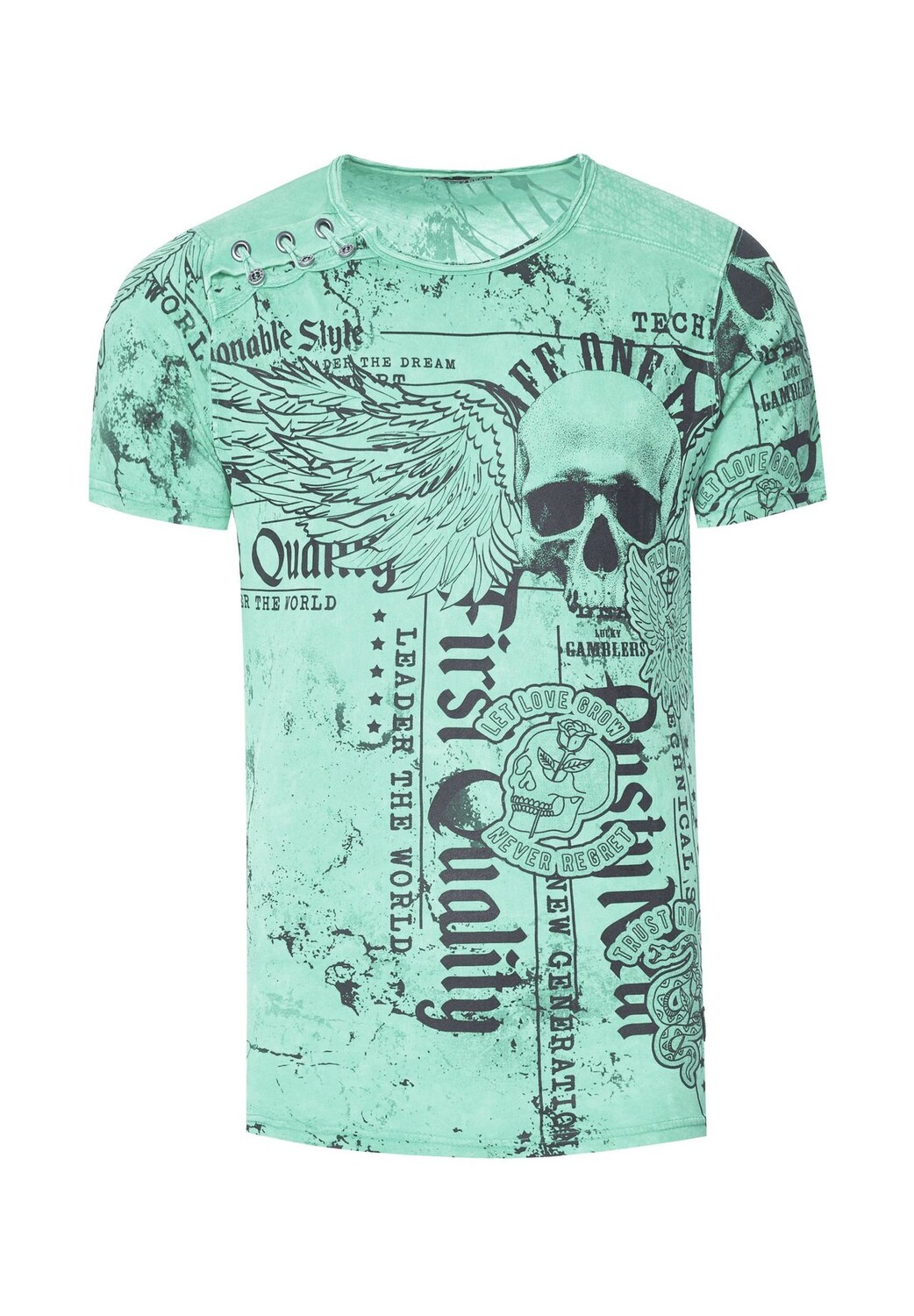 Футболка Rusty Neal с принтом по всей поверхности RUSTY NEAL, мятный
Футболка Rusty Neal с принтом по всей поверхности RUSTY NEAL, мятный