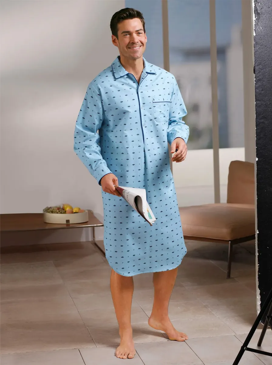 Ночная рубашка "Ночная рубашка", голубой
Ночная рубашка "Ночная рубашка", голубой