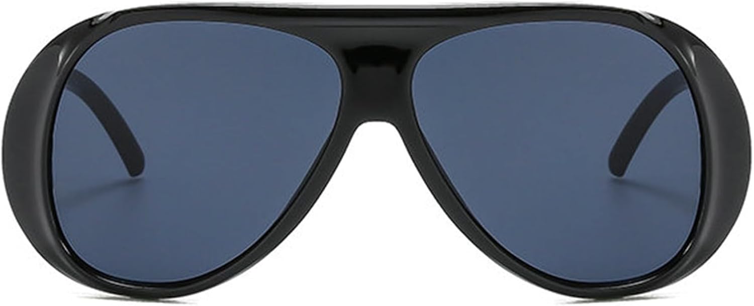 Классические винтажные солнцезащитные очки-пилот большого размера от Helena для мужчин и женщин, большие ретро-круглые очки-пилот, модные модели, защита от ультрафиолета UV400, C1
Классические винтажные солнцезащитные очки-пилот большого размера от Helena для мужчин и женщин, большие ретро-круглые очки-пилот, модные модели, защита от ультрафиолета UV400, C1