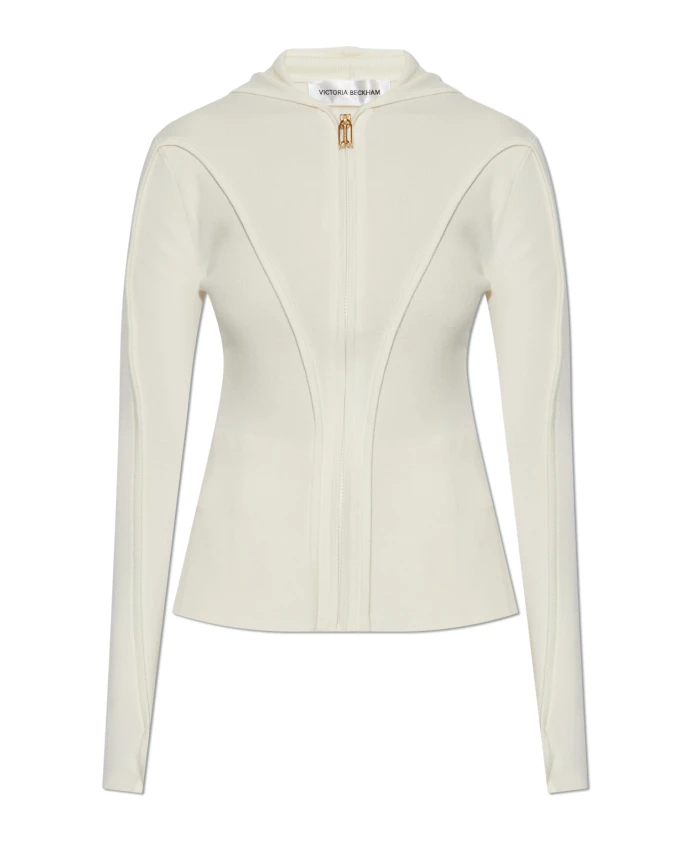 Шерстяной кардиган Victoria Beckham, бежевый
Шерстяной кардиган Victoria Beckham, бежевый